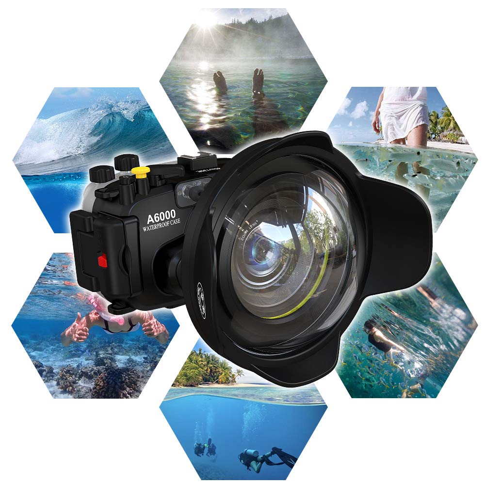 Amazon | Seafrogs カメラレンズ 広角 67mm インターフェイス Canon